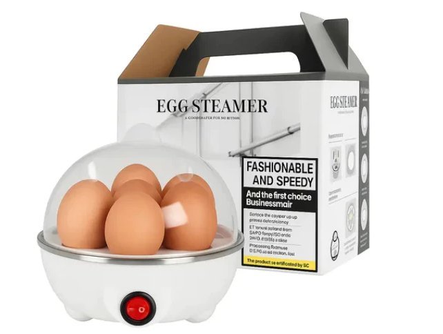 Cozedor de Ovos Elétrico Automático a Vapor