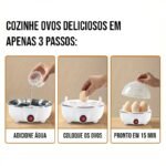 Cozedor de Ovos Elétrico Automático a Vapor - Imagem 5