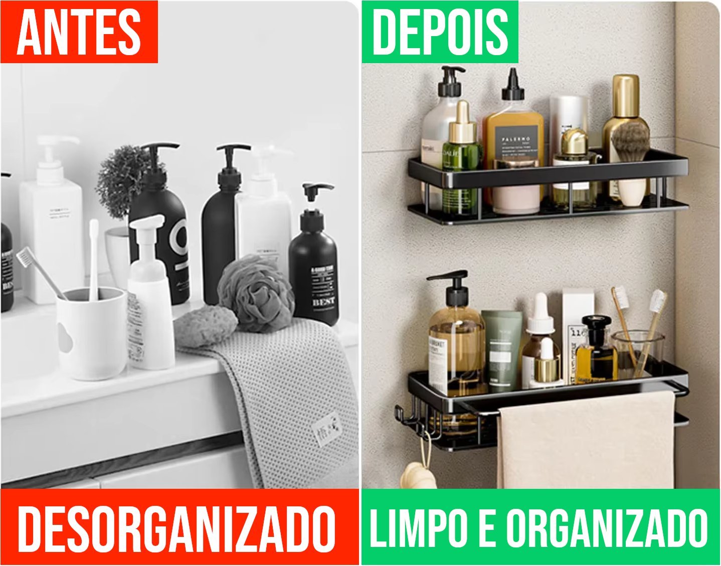 Prateleira Para Banheiro Compre 1 Leve 2