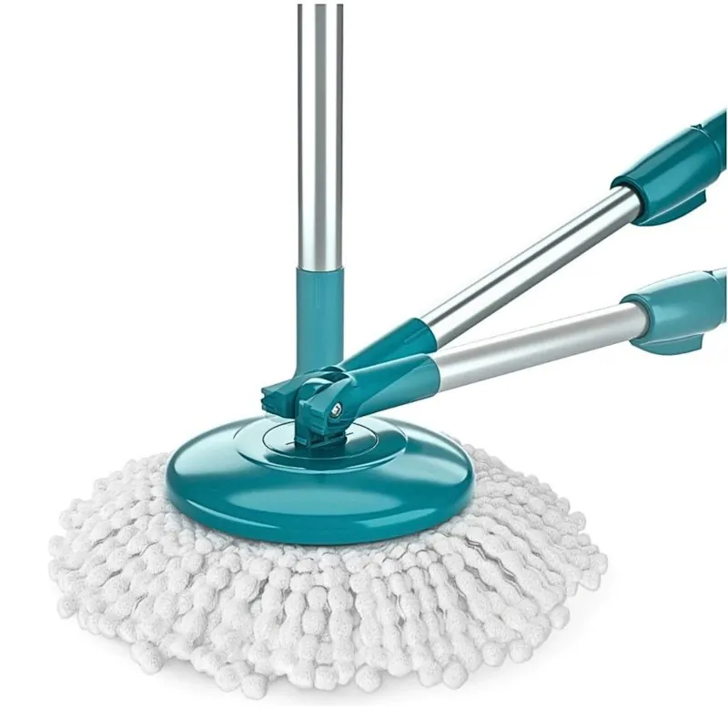 Mop Esfregão Giratório 360 com Balde e Refil Microfibra