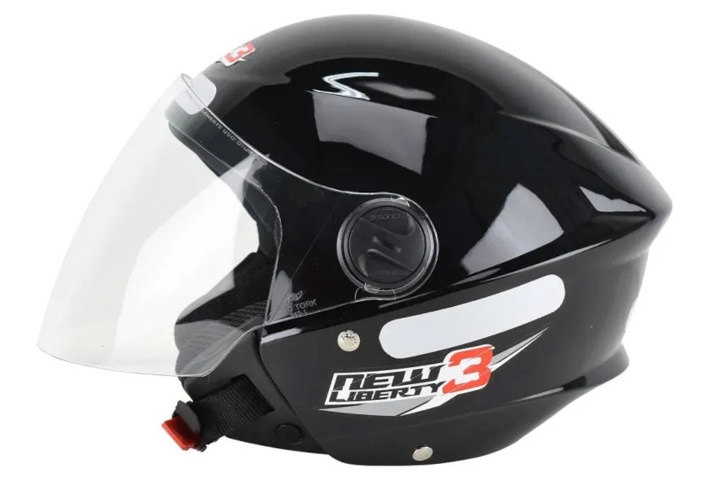 Capacete para Moto Aberto com Viseira Anti-Risco