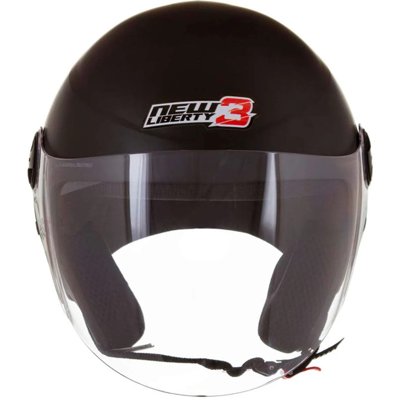 Capacete para Moto Aberto com Viseira Anti-Risco