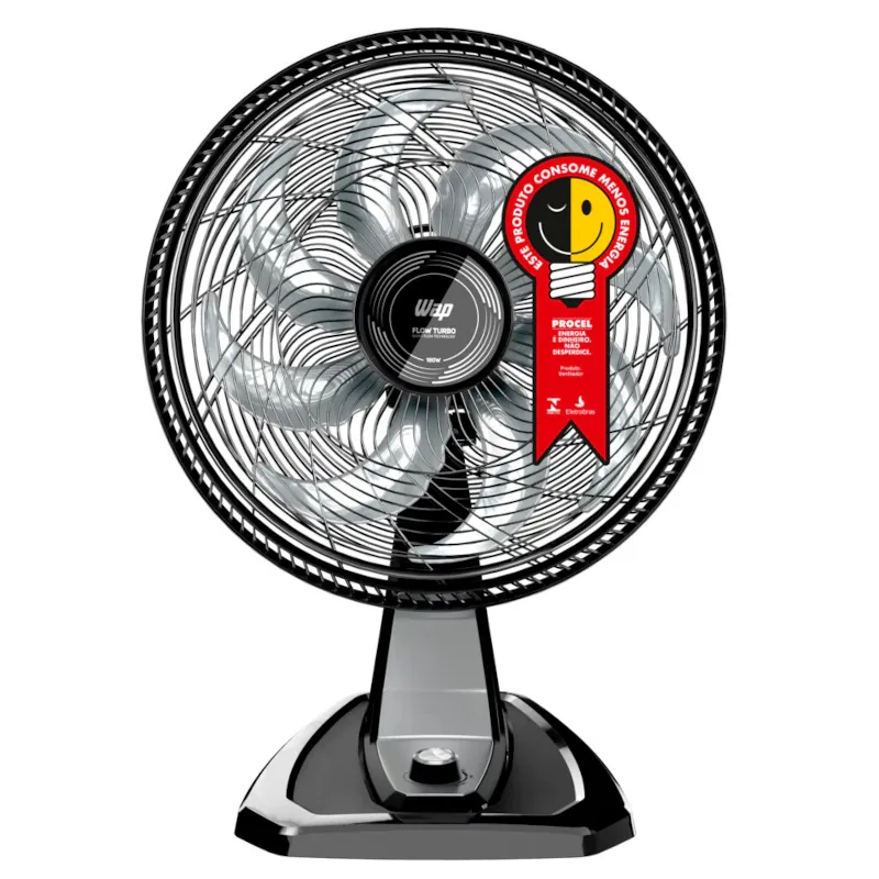 Ventilador Turbo Silencioso Potente com 3 Velocidades - Imagem 4