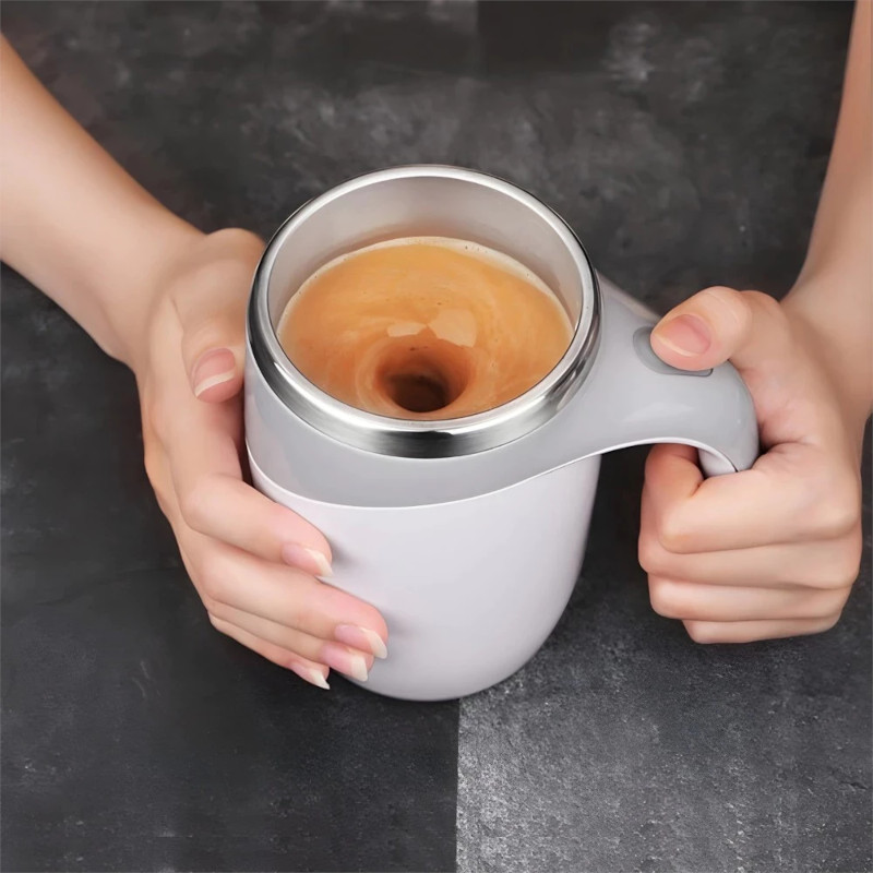 Caneca Mixer Misturadora Elétrica Térmica Recarregável