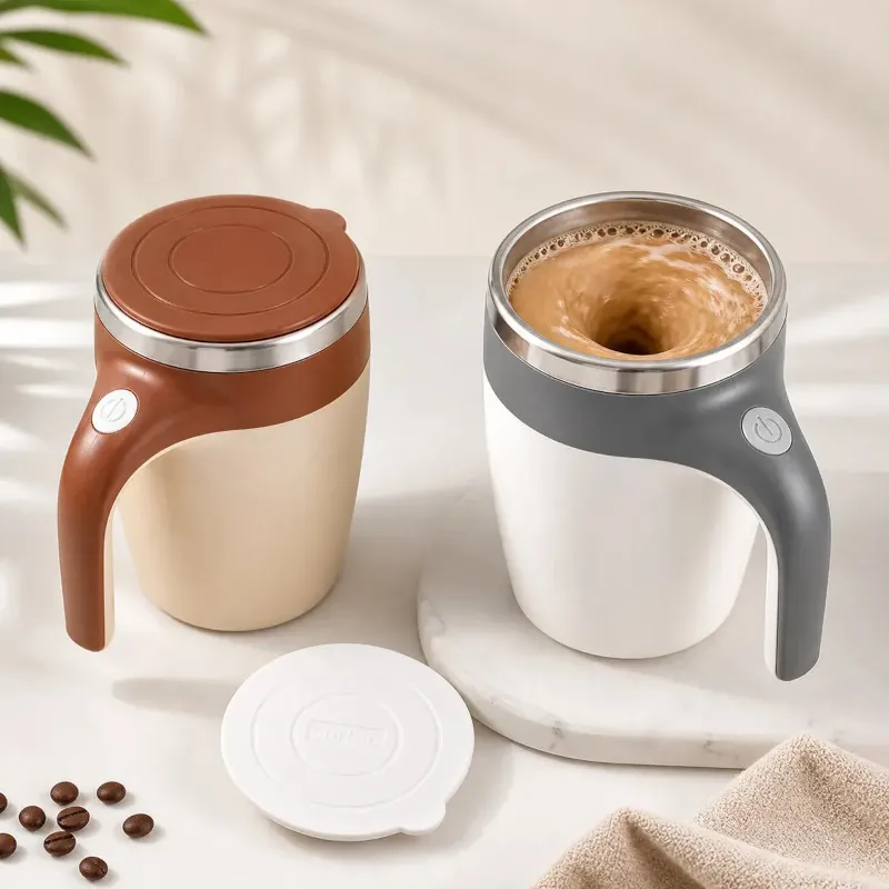 Caneca Mixer Misturadora Elétrica Térmica Recarregável
