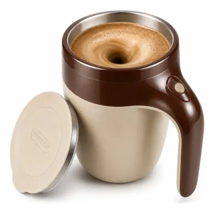 Caneca Mixer Misturadora Eletrica Termica Recarregavel