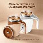 Caneca Mixer Misturadora Elétrica Térmica Recarregável - Imagem 4