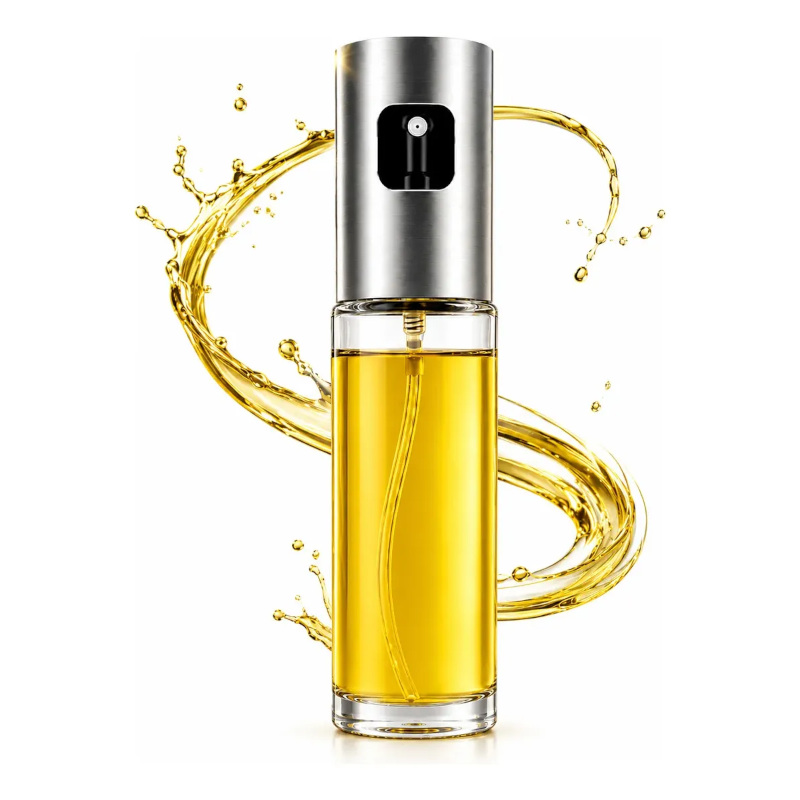 Borrifador De Azeite Com Spray Para Oleo E Vinagre Em Vidro 100 Ml