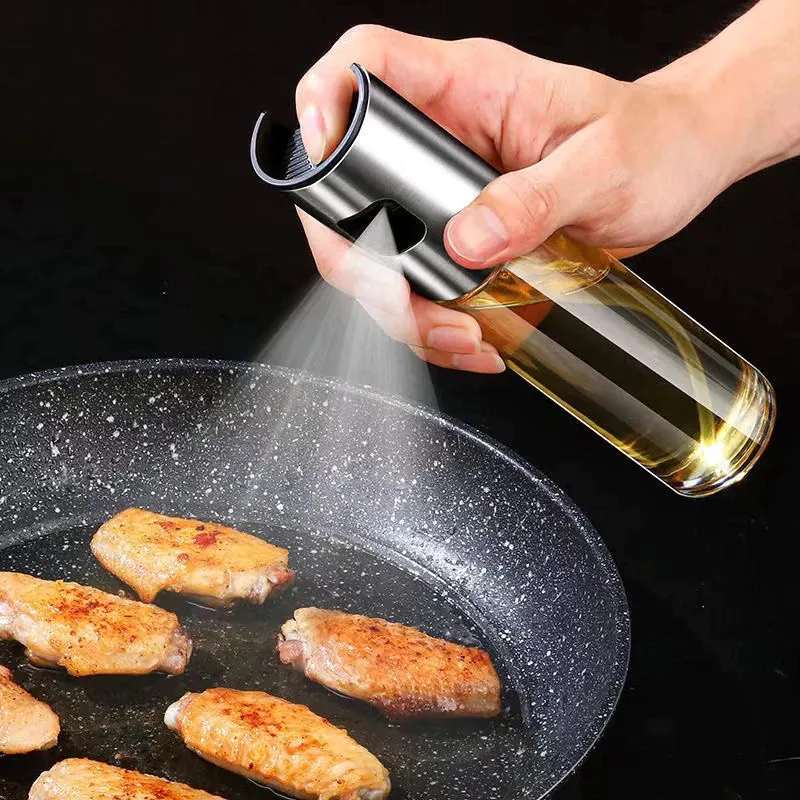 Borrifador de Azeite com Spray para Óleo e Vinagre em Vidro 100 ml - Imagem 6