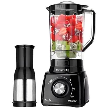Liquidificador Turbo Com Jarra Potente Para Sucos E Vitaminas