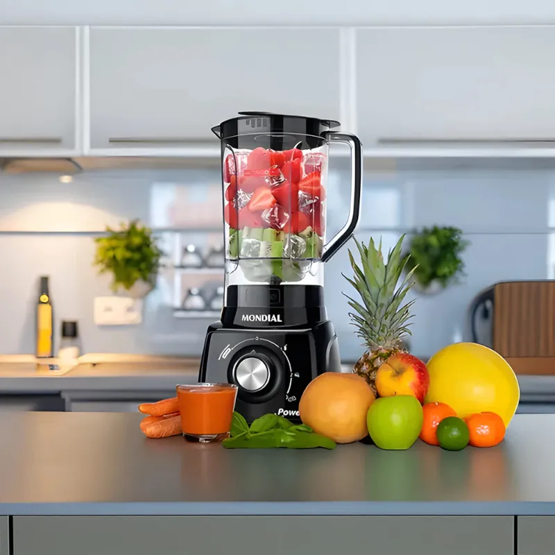 Liquidificador Turbo com Jarra Potente para Sucos e Vitaminas - Imagem 6
